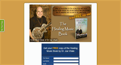 Desktop Screenshot of healingmusicbook.com